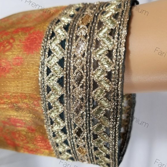 XL NEW Pakistani Tawakkal Fancy Embroidered Masuri Banarsi Shalwar Kameez XL/47 - Picture 11 of 16